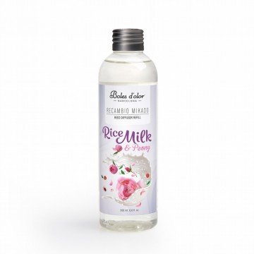 Recambio de Mikado Boles d´olor Aroma Rice Milk & Peony