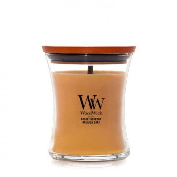 Golden Bourbon WoodWick mediana