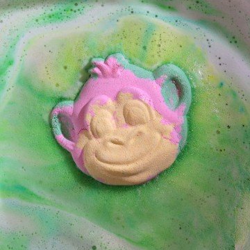 Bomba de baño Mono