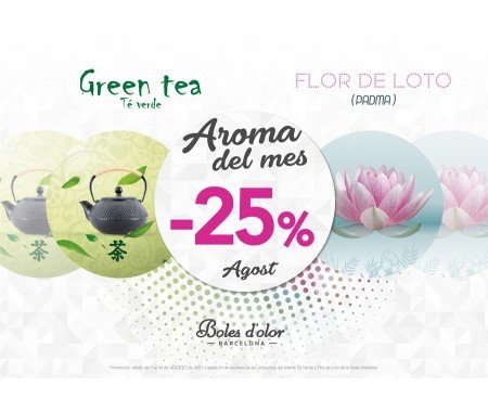 Flor de loto y Té verde